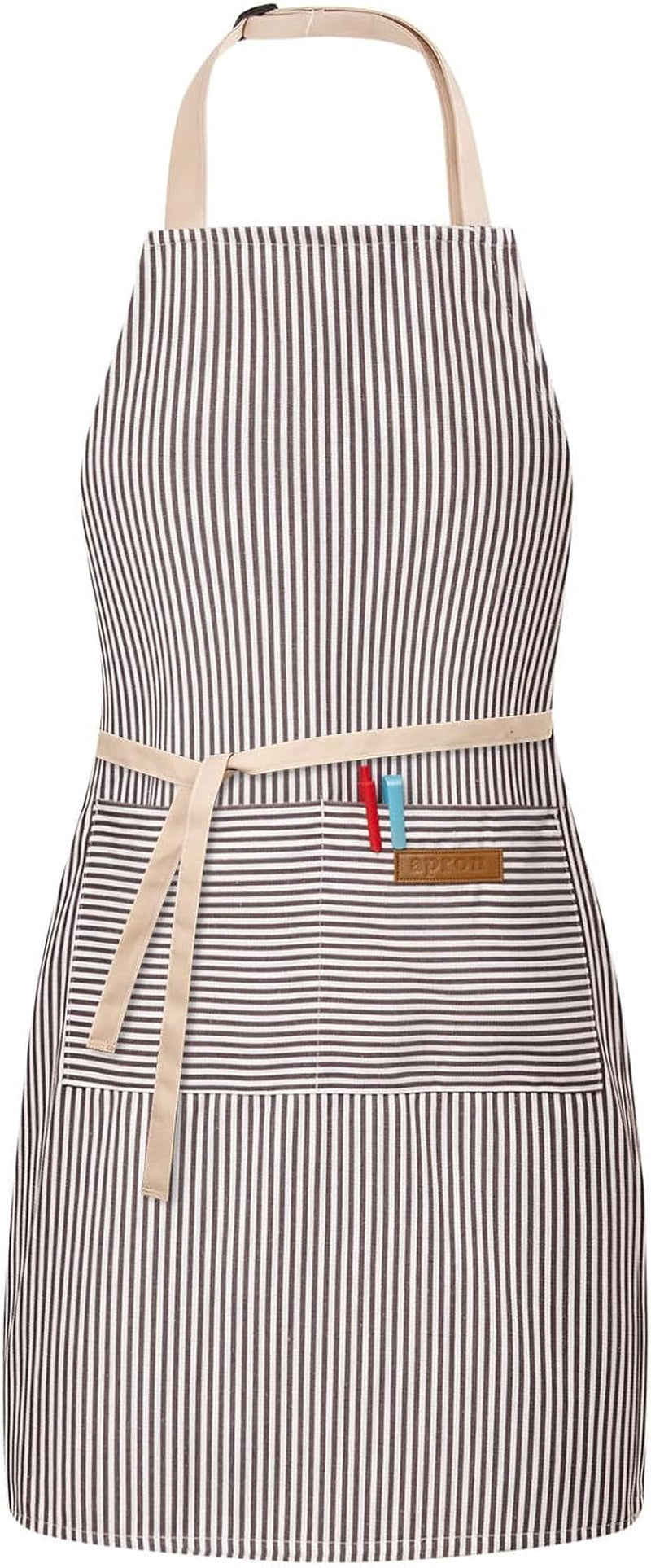 adjustable-bib-apron-with-2-pockets-chef-cooking-kitchen-restaurant-aprons-for-women-men