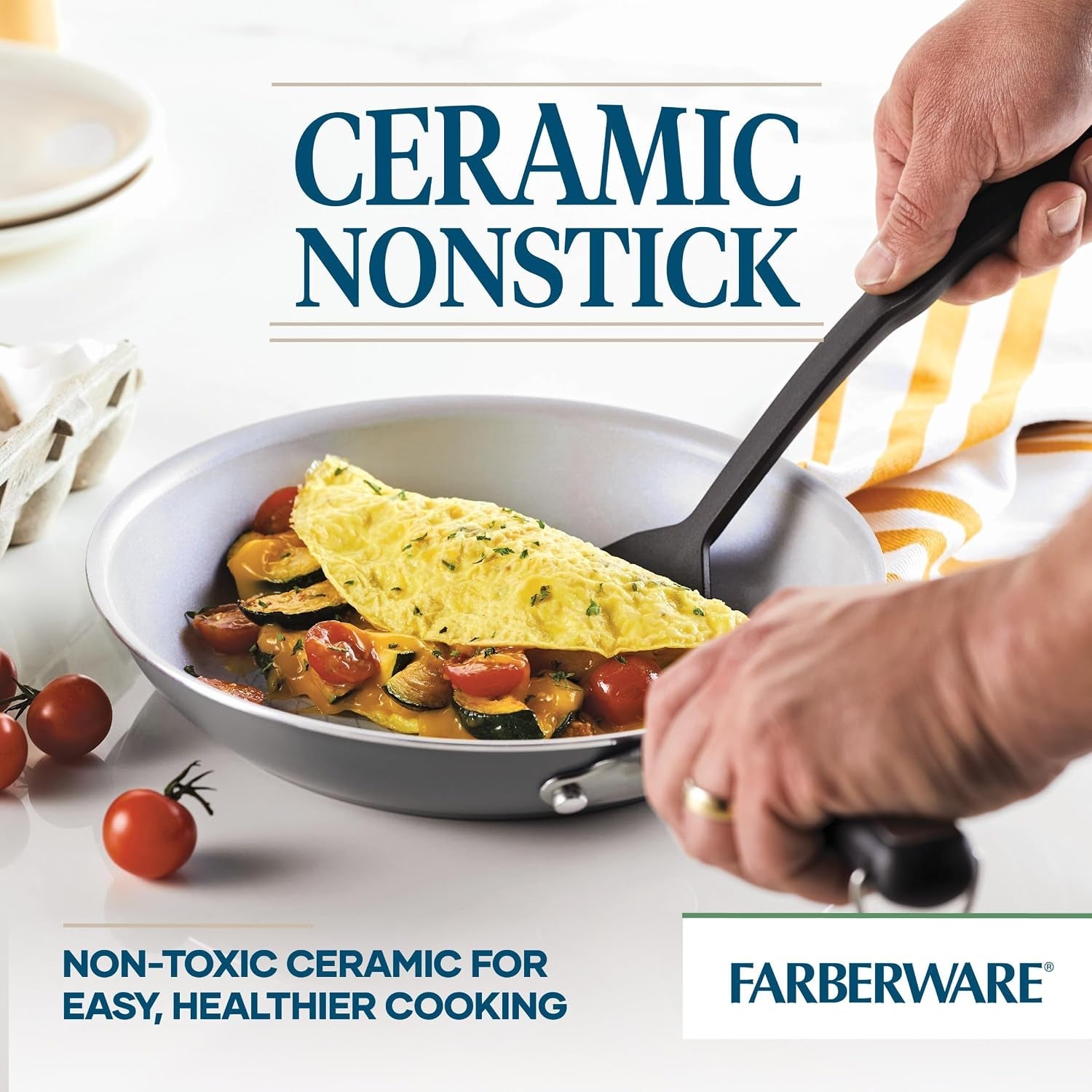ecoadvantage-ceramic-nonstick-cookware-pots-and-pans-set-13-piece-gray