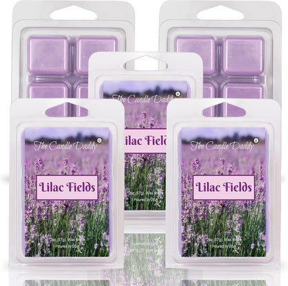 Lilac Fields - Floral Spring Scented Wax Melt - 1 Pack - 2 Ounces - 6 Cubes4