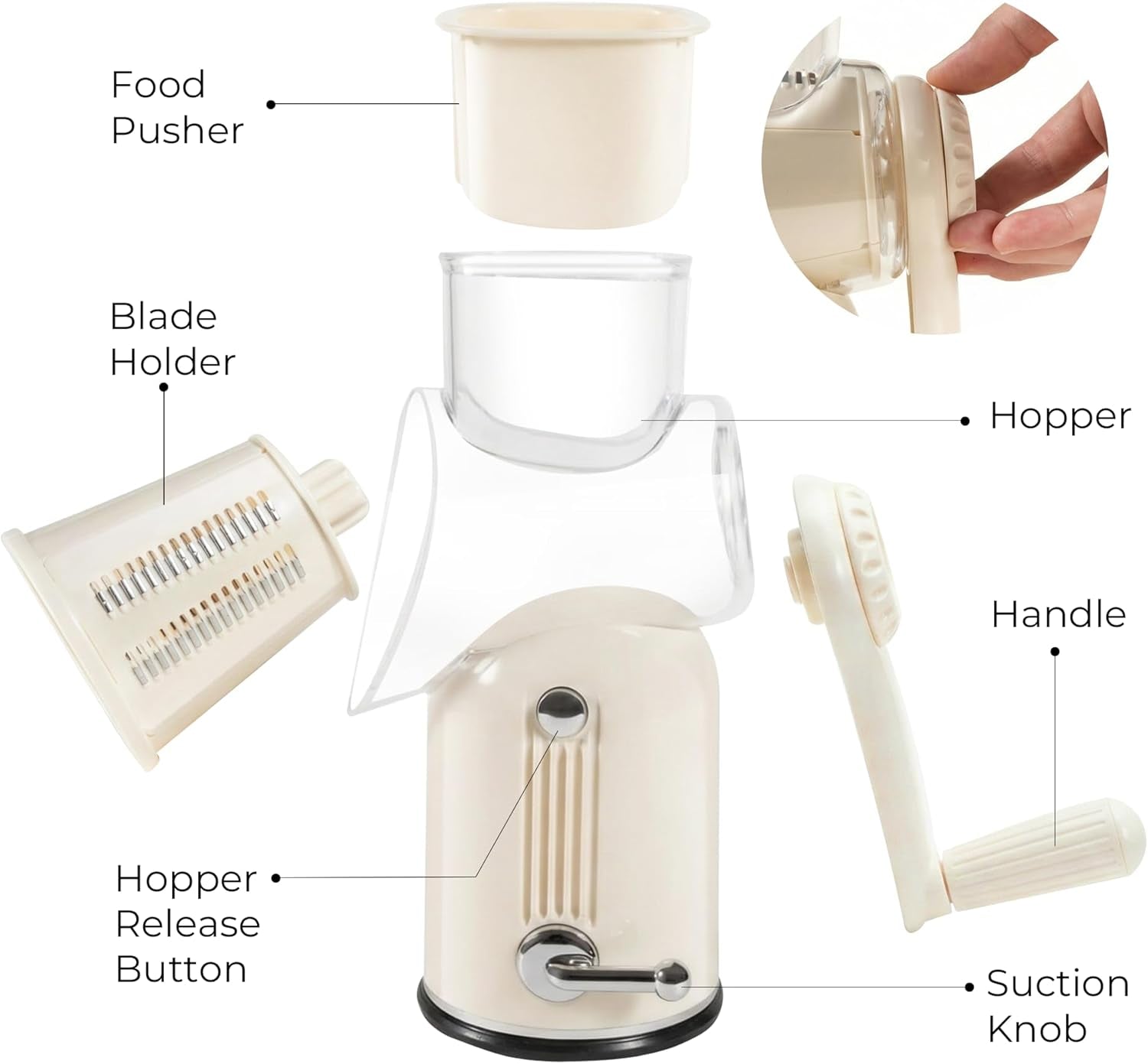 rotary-cheese-grater-5-blades-mandoline-slicer-for-vegetable-cream
