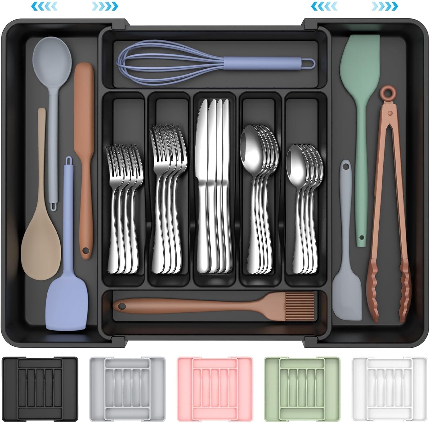 extra-large-expandable-silverware-organizer-flatware-tray-black
