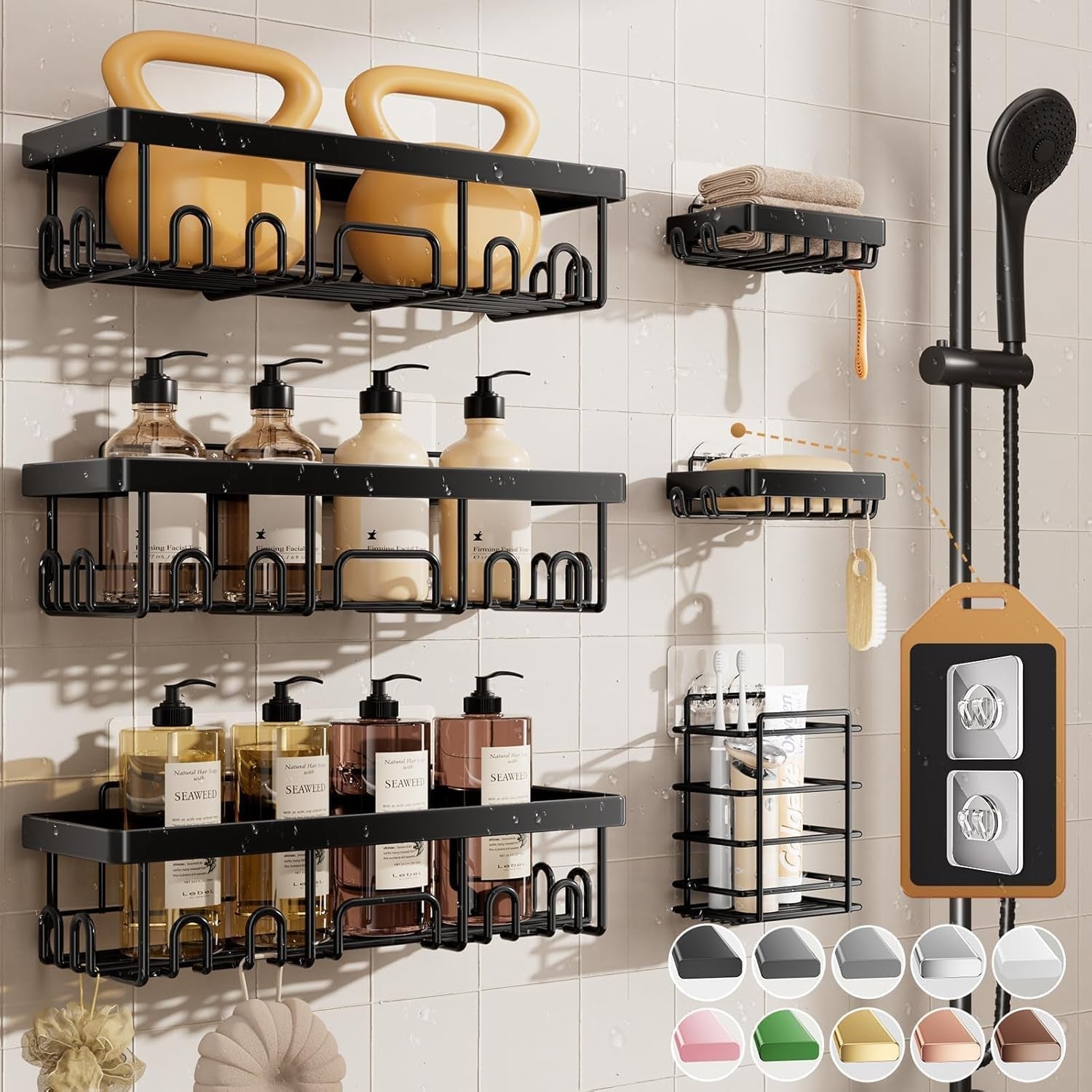 shower-caddy-6-pack-bathroom-organizers-and-storage-shelves-black