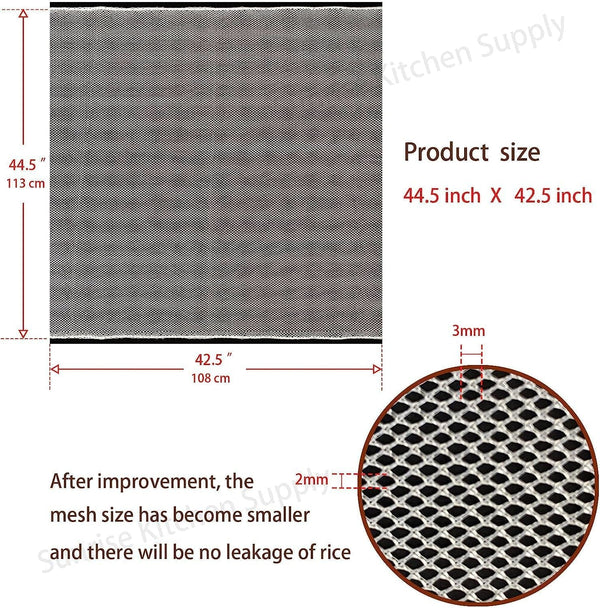 43" X 43" Sushi Rice Cooking Net/Rice Cooker Napkin/Sushi Rice Cooking Napkin (4)5