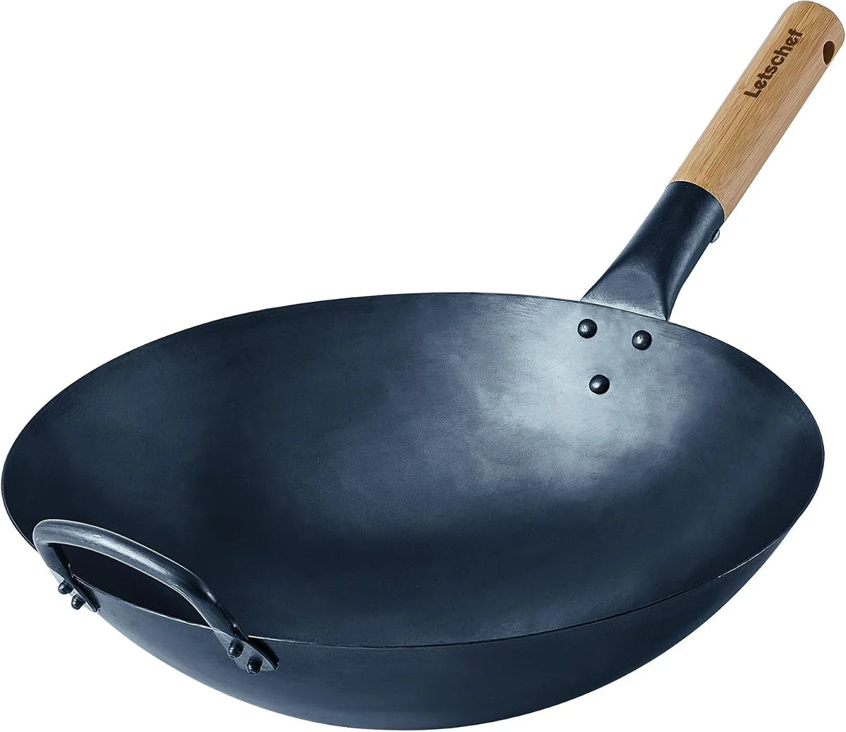 14-inch-carbon-steel-wok-with-round-bottom-free-chemical-cookware-for-gas-stoves-open-fire-hand-hammered-chinese-traditional-wok-with-bamboo-handleno-lid-included