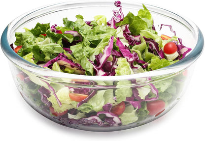 Extra Large Glass Mixing Bowl - Glass Sourdough Bowl 6 Quart1