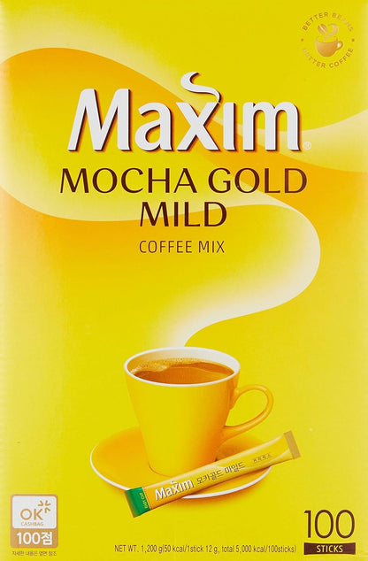 Mocha Gold Mild Coffee Mix 12G X 100Pc (2.64 Pound)1