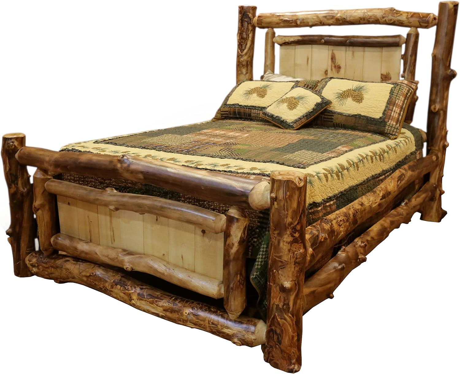 aspen-log-king-panel-bed