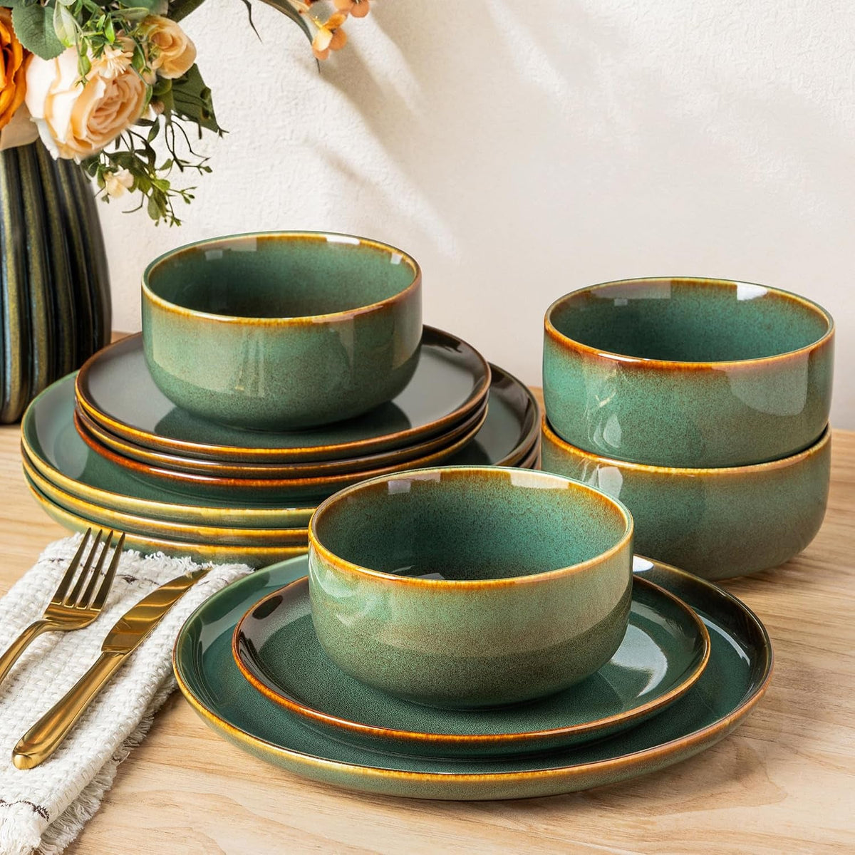 dinnerware-sets-for-4-ceramic-plates-and-bowls-sets-12-piece