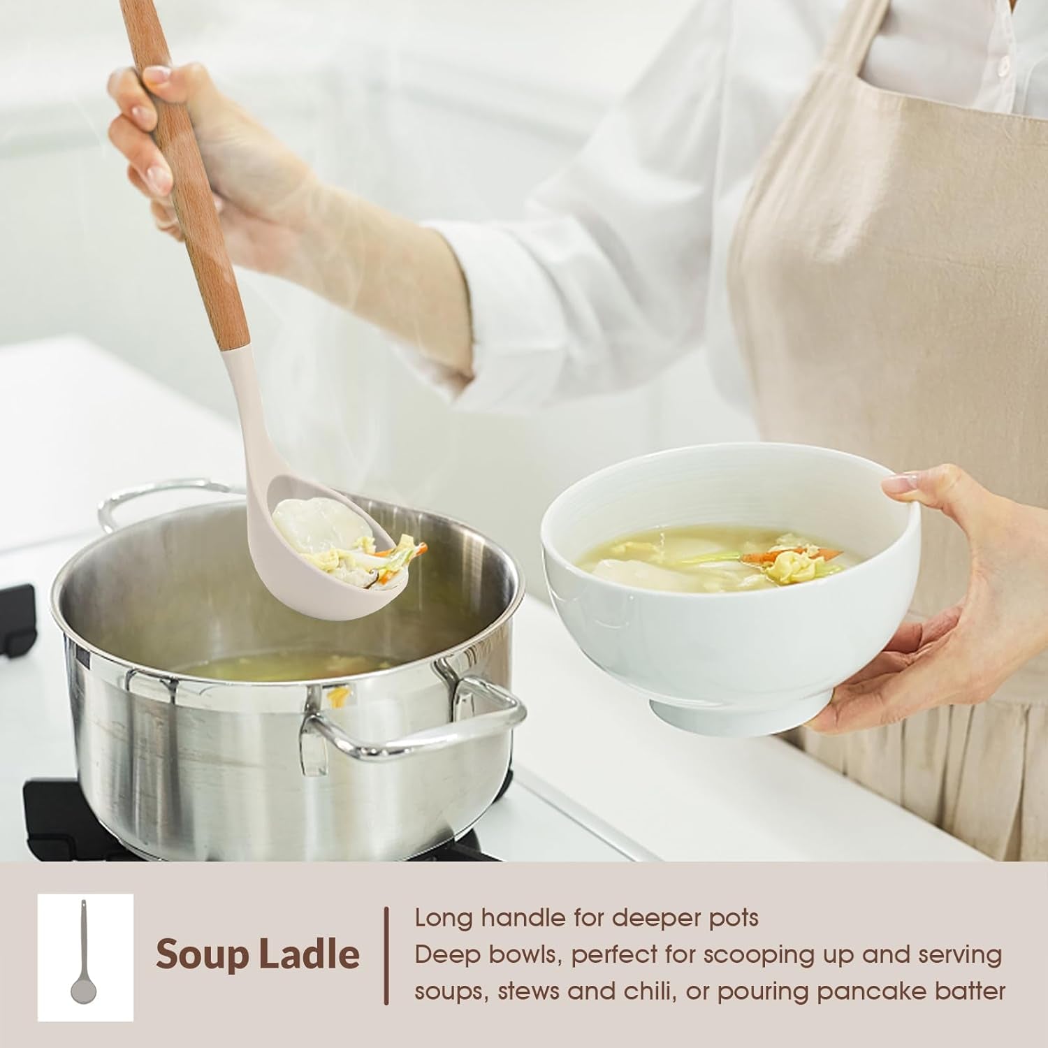 cooking-utensils-set-of-6-silicone-kitchen-utensils-with-wooden-handle-non-stick-cookware-friendly-heat-resistant-includes-spatula-ladle-slotted-turner-serving-spoon-spaghetti-serverkhaki