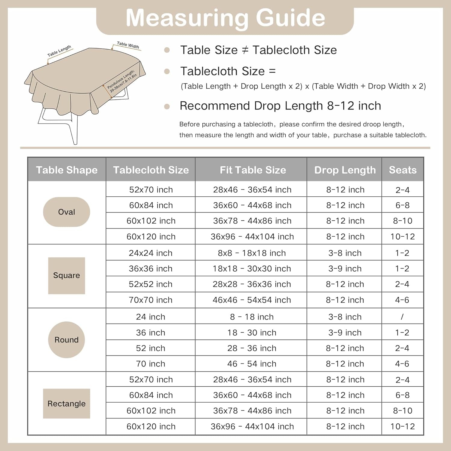oval-tablecloth-60-x-84-inch-washable-fabric-table-cloth-solid-white-table-cover-for-dining-wedding-party-banquet-tabletop-decoration