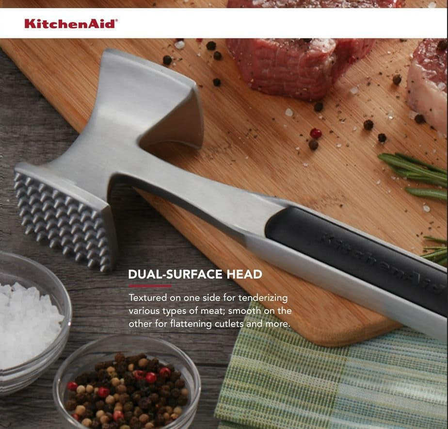 kitchenaid-gourmet-multi-sided-meat-tenderizer-for-pounding-meats-nuts-shellfish-ect-hang-hole-for-easy-storage-hand-wash-one-size-black