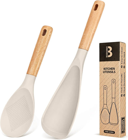 Cooking Spoon and Rice Scooper for Nonstick Cookware,Multi-Function1