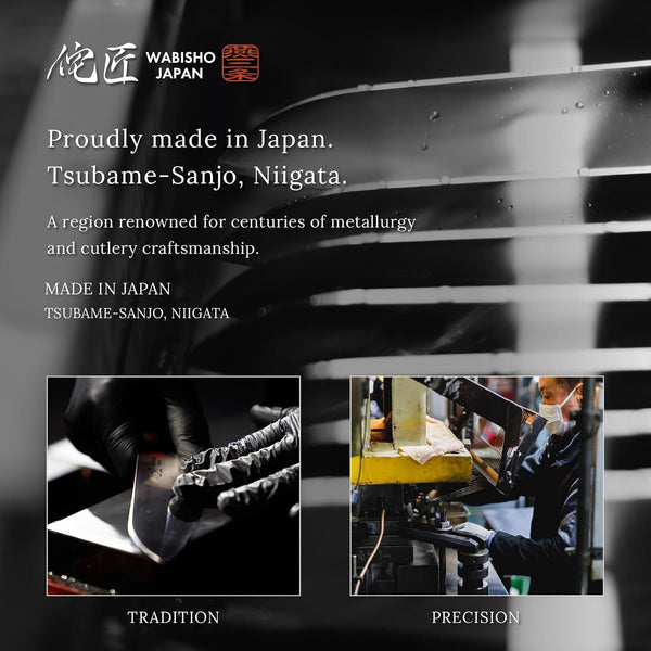 Hybrid-Edge Santoku Utility Knife, Made in Japan10