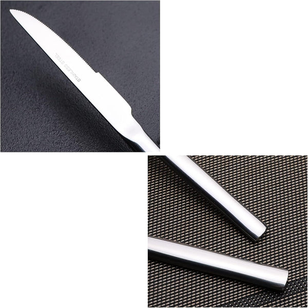 Stainless Steel Steak Knife/Dinner Knife, Set of 83