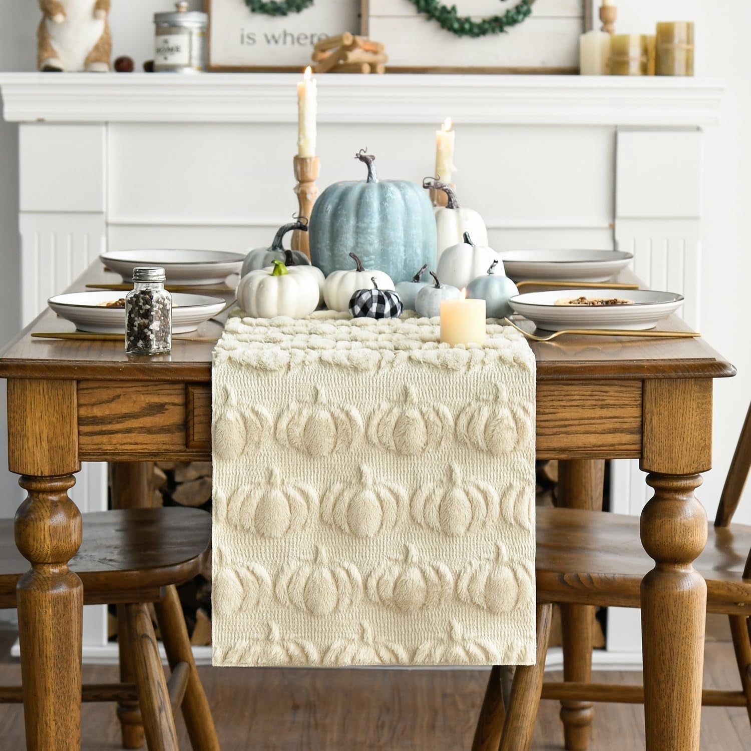 beige-soft-faux-fur-pumpkins-fall-table-runner-13x60-inch