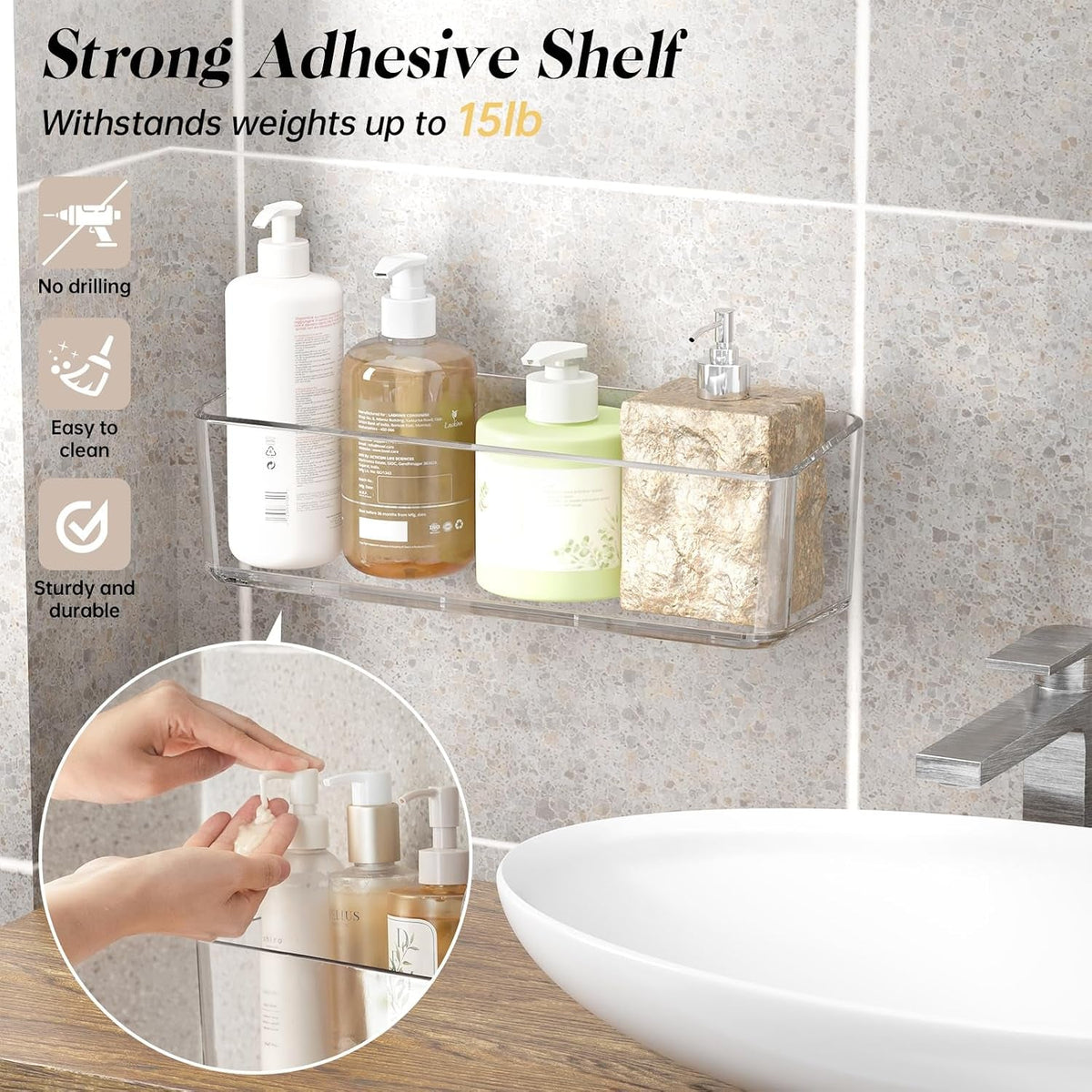 2-pcs-clear-shower-shelf-large-bathroom-wall-mounted-shower-caddy