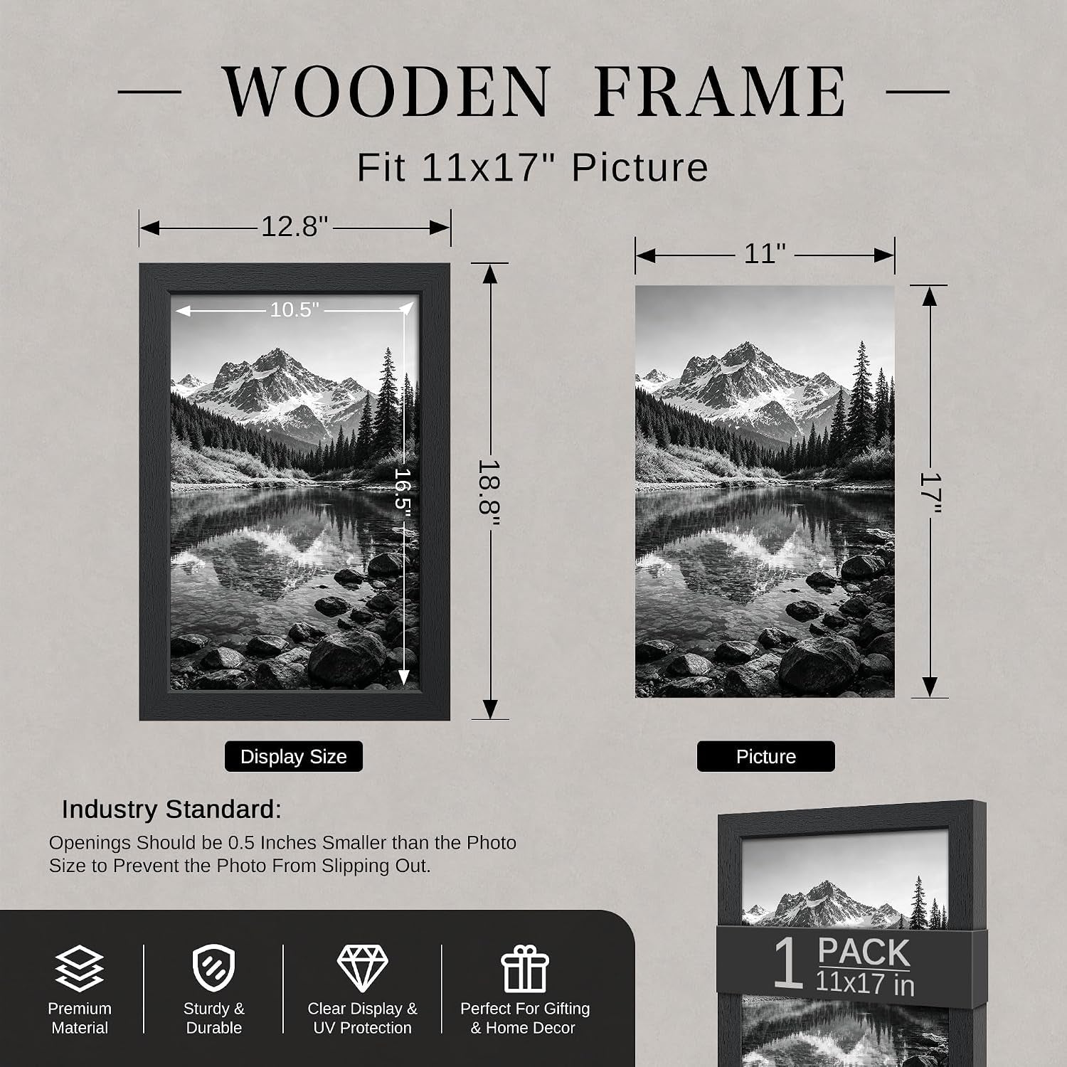 11x17-picture-frame-wood-black-11-x-17-frame-for-wall-mounting-display-photo-poster-certificate-for-gallery-wall-home-office-1-pack