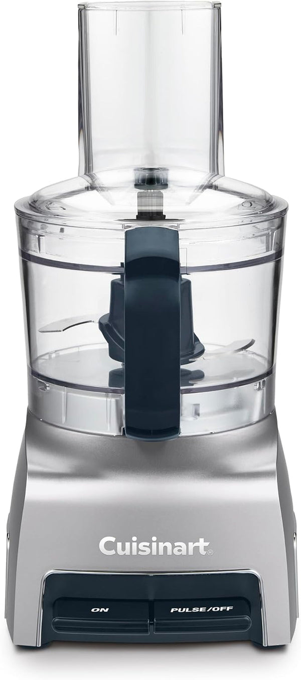 5‑Cup Chop & Shred Food Processor, Compact Food Chopper, Easy‑Store Design, Silver FP-51