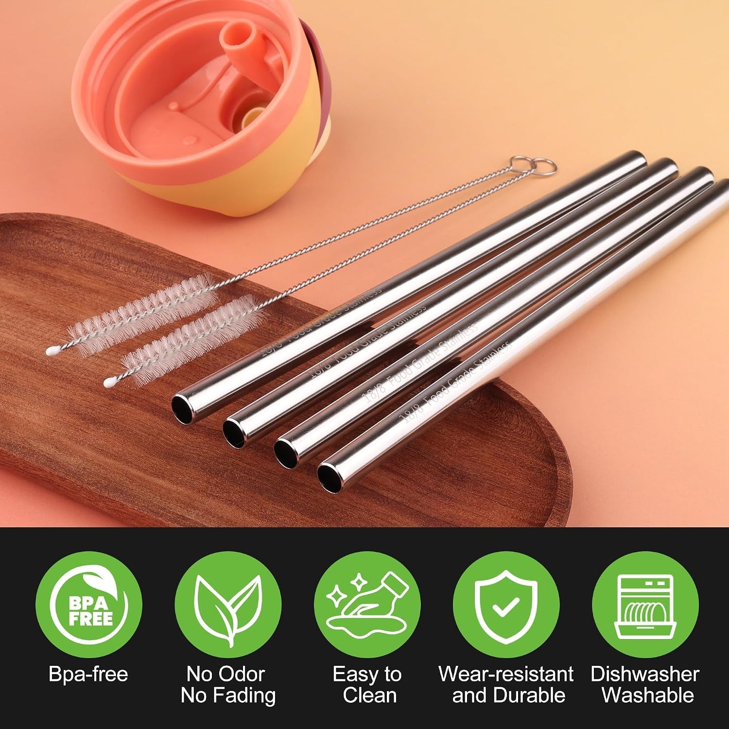metal-straw-replacement-for-owala-freesip-24-oz-32-oz-thickened-stainless-steel-18-8-food-grade-material-only-for-owala-free-sip-24-32-oz-4-metal-straws-and-2-cleaning-brush