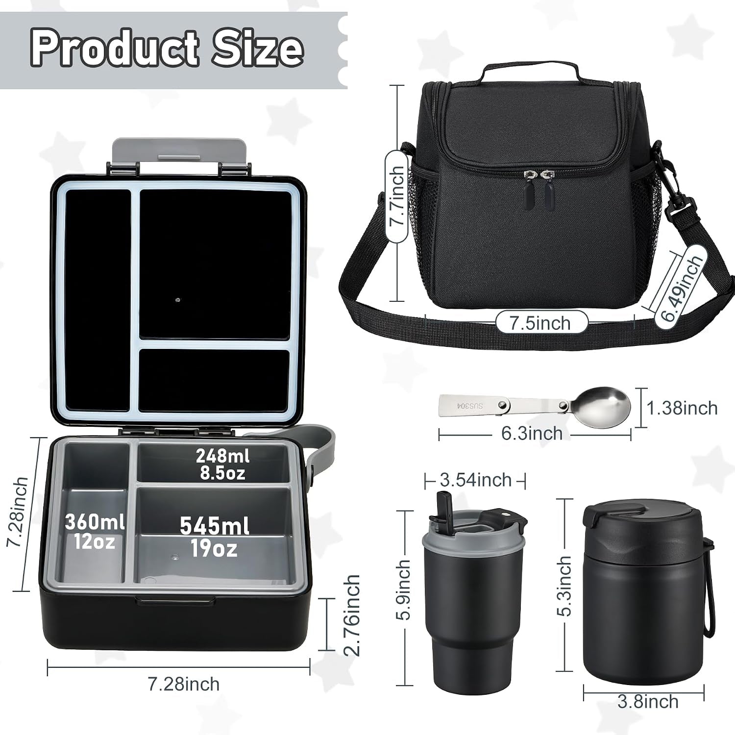 bento-lunch-box-for-kids-with-17oz-soup-thermo-insulated-tumbler-water-bottle-and-insulated-lunch-bag-leak-proof-3-compartment-lunch-food-container-with-ice-pack-for-kids-to-school-black