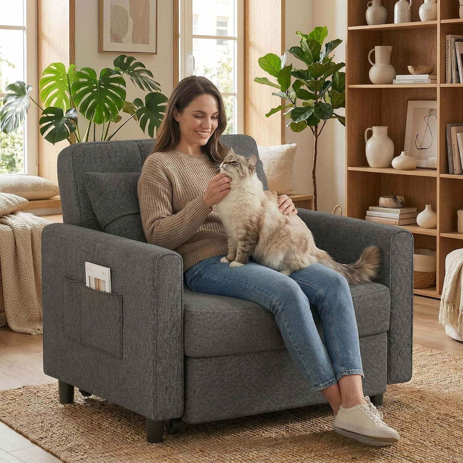 3-in-1-convertible-sofa-bed-chair-pullout-sleeper-adjustable-back