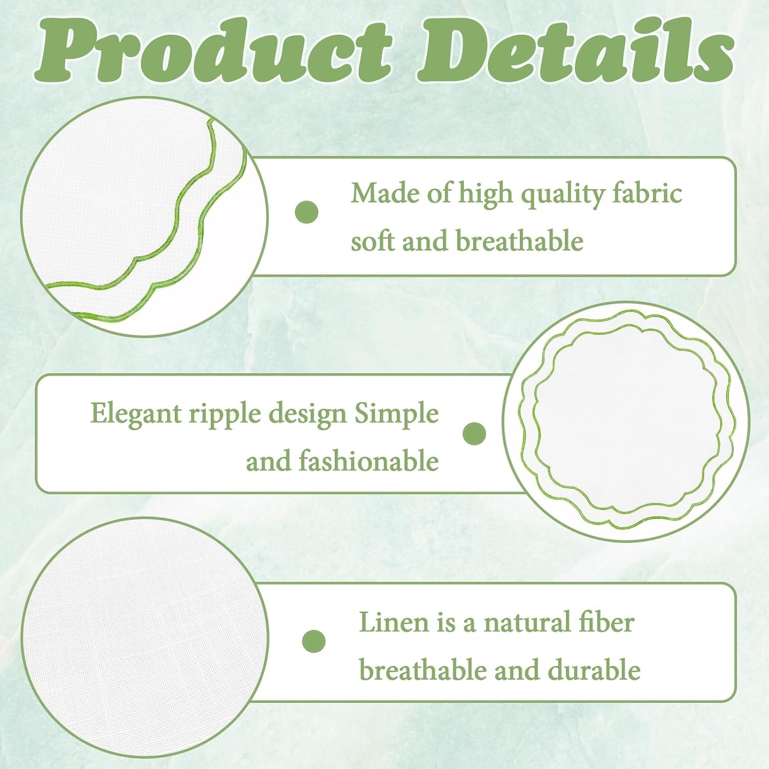 4-pieces-15-38-cm-linen-placemats-set-embroidered-green-round-placemats-washable-scalloped-cloth-fabric-for-dining-table-decor-place-kitchen-dinner-party