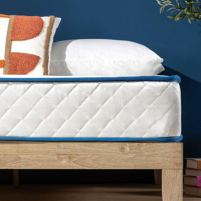 8 Inch Bonnell Spring Hybrid Mattress, Tight Top, Certified Safe Foams & Fabric, Mattress in a Box, Twin XL4