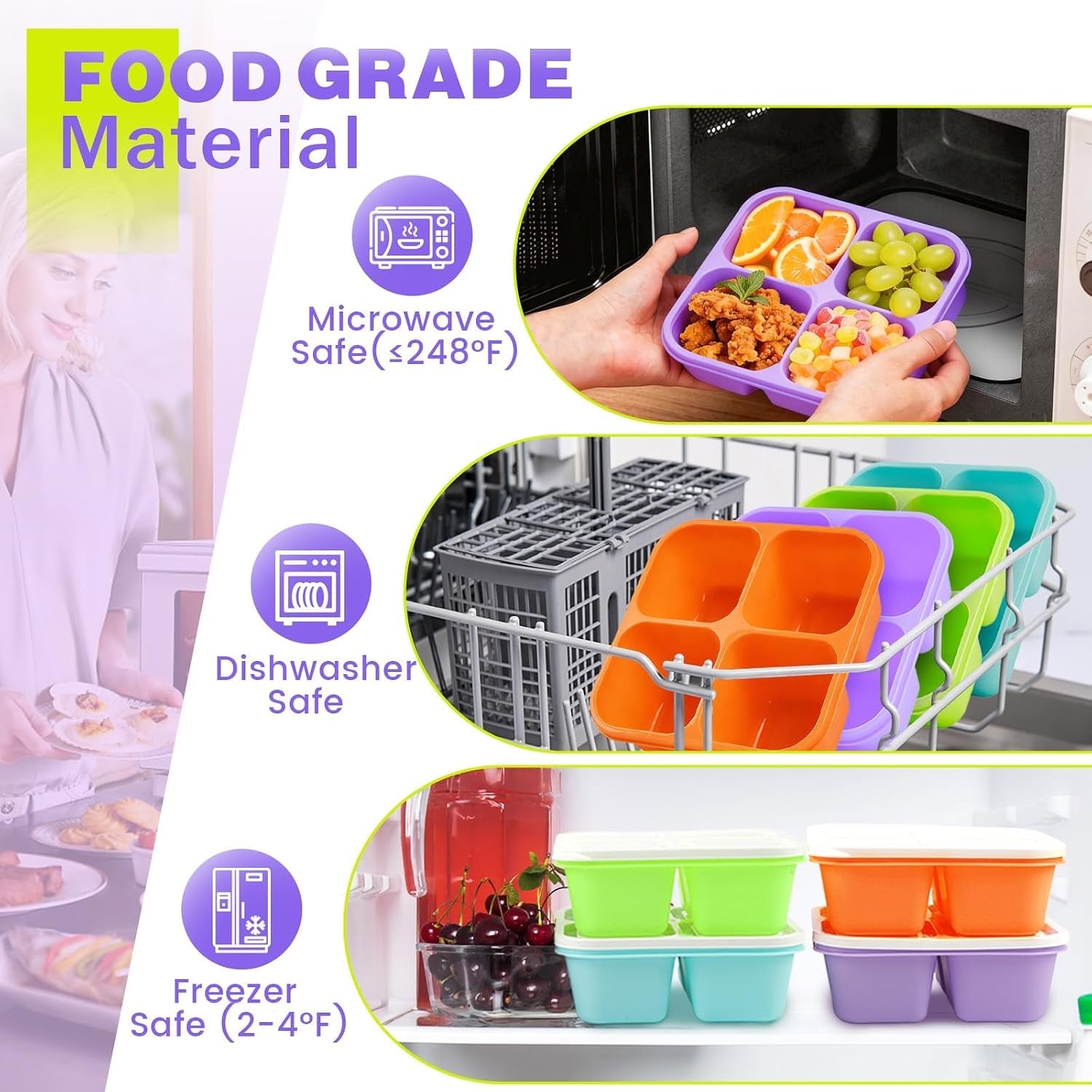 4-pack-snack-containers-bento-box-adult-lunch-box-meal-prep-container-reusable-food-storage-lunch-containers-stackable-for-work-travel-and-gym-grass-green-pink-green-purple