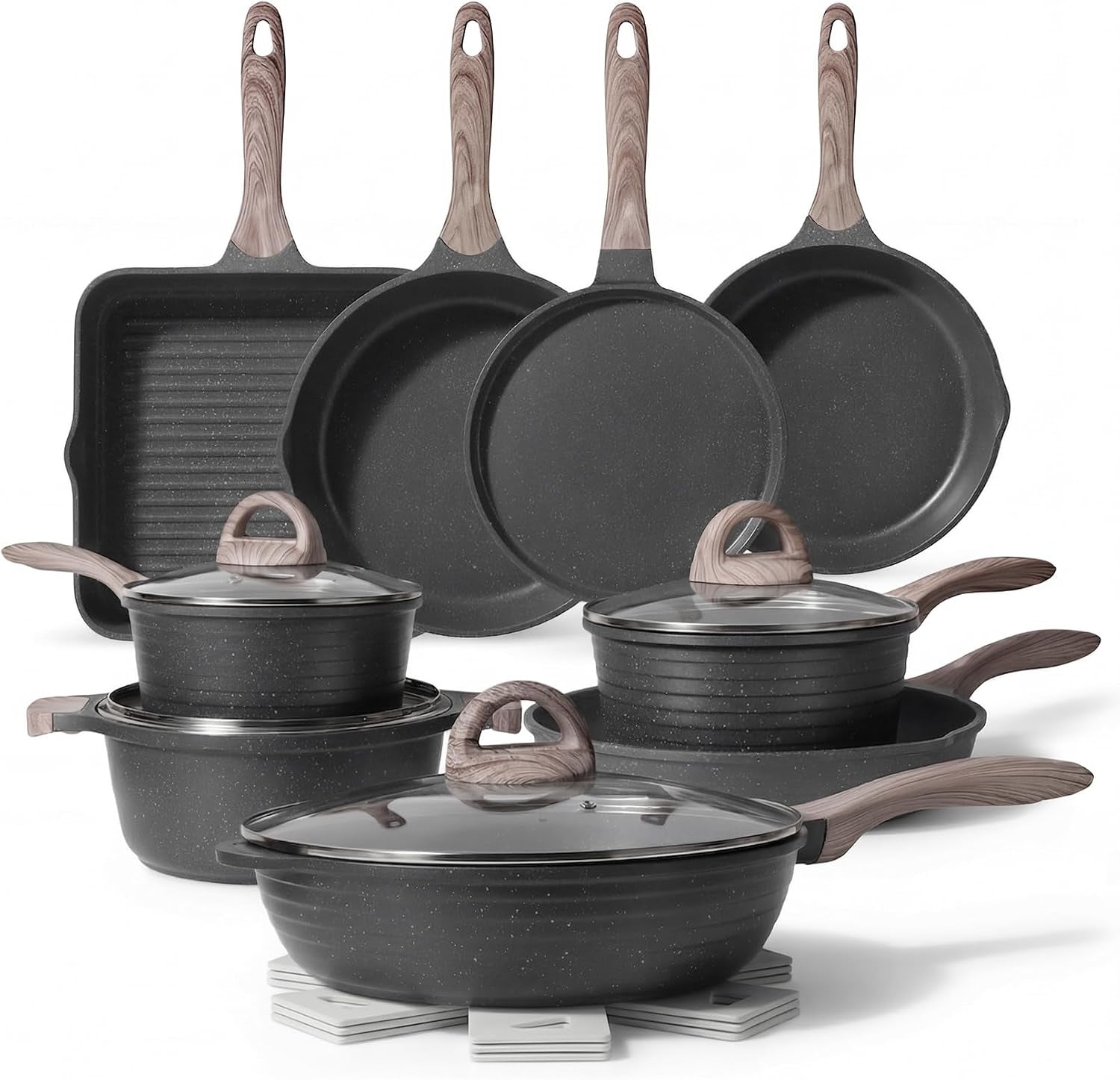 pots-and-pans-set-non-stick-23pcs-healthy-kitchen-cookware-sets-non-toxic-induction-cooking-set-w-gray-frying-pans-saucepans-saute-griddle-crepe-pan-pfoa-pfas-free-with-lid