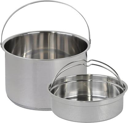 Stainless Steel Thermal Cooker,Black,7 Qt.,Txm-70Cfzr11