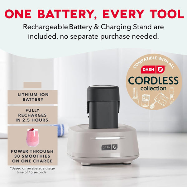 Cordless Personal Blender, 17-Oz, French Grey | Portable Smoothie Blender for Protein Shakes & Frozen Drinks, Single-Serve Travel Cup, Rechargeable6