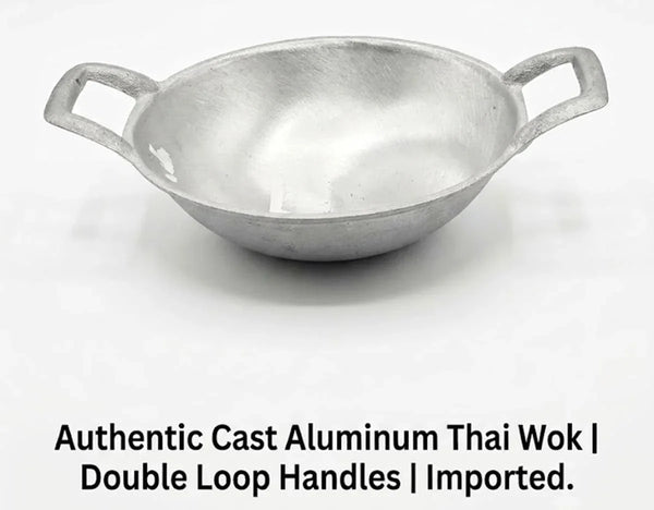 Thai Wok Aluminum Sanded Pan Frying Dessert Cooking Restaurant Home Cookware Lightweight Utensils Stir-Fry9