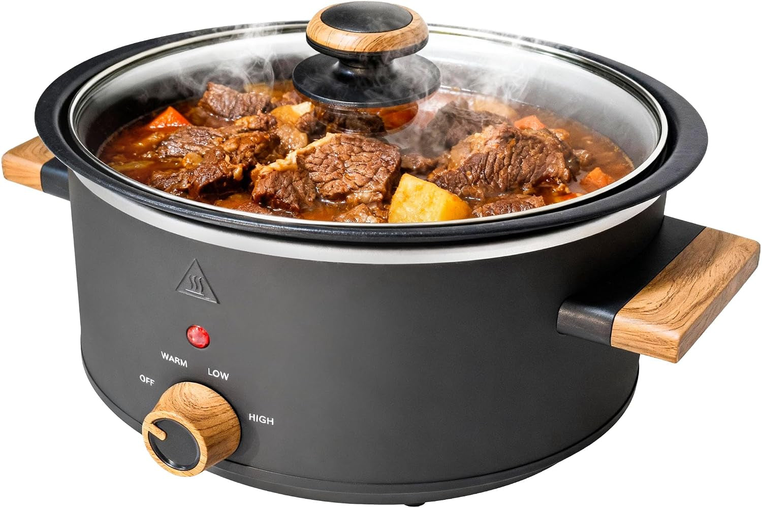 3-quart-small-electric-slow-cooker-3-heat-settings-manual-dial-lightweight-aluminum-inner-pot-easier-to-lift-than-ceramic-pots-dishwasher-safe-pot-glass-lid-ideal-for-1-2-people