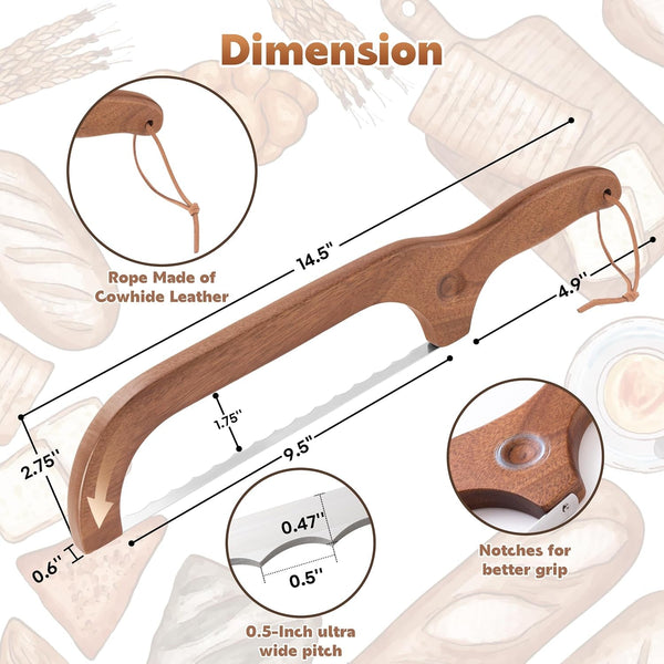 Sourdough Bread Knife for Homemade Bread Cutter, Bread Slicer for Homemade5