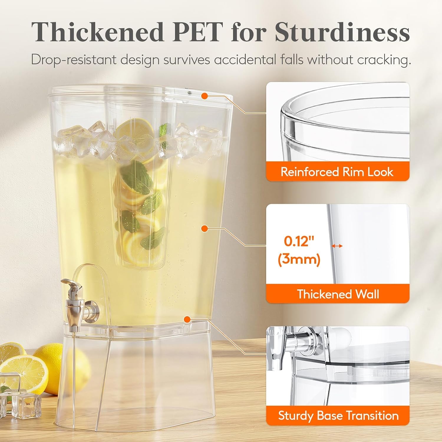 3-gal-drink-dispenser-with-fruit-infuser-leak-proof-spigot-2-pcs-large-capacity-for-gathering-commercial-use-bpa-free-plastic-beverage-container-with-stand-for-lemonade-soda-mimosa-bar