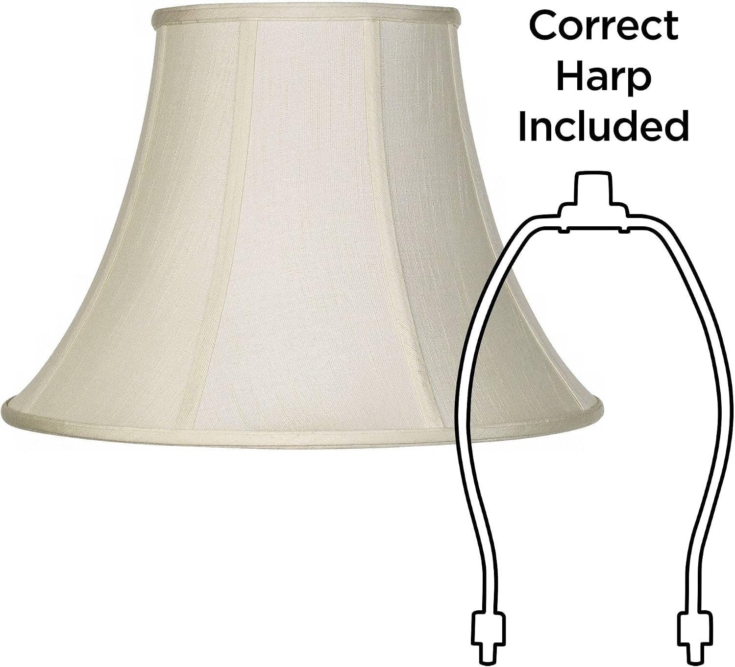 creme-extra-large-fabric-bell-set-of-2-lamp-shades-9x18x13-spider-9-top-x-18-bottom-x-13-high-replacement-for-table-floor-lamps-flared-shade-pre-assembled-cream-harp-finial-fitting