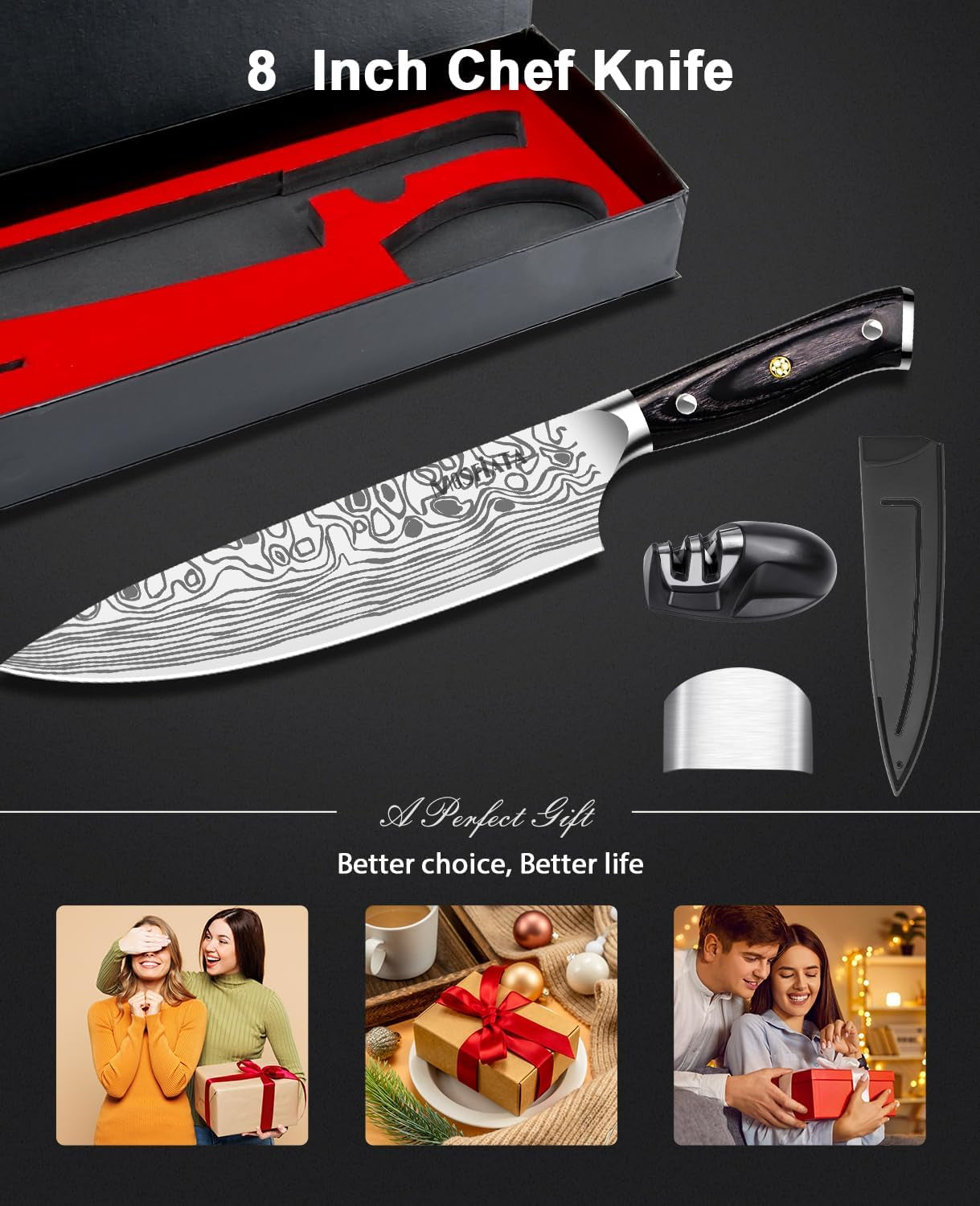 8-super-sharp-professional-chefs-knife-with-finger-guard-and-knife-sharpener-german-high-carbon-stainless-steel-en1-4116-with-micarta-handle-and-gift-box