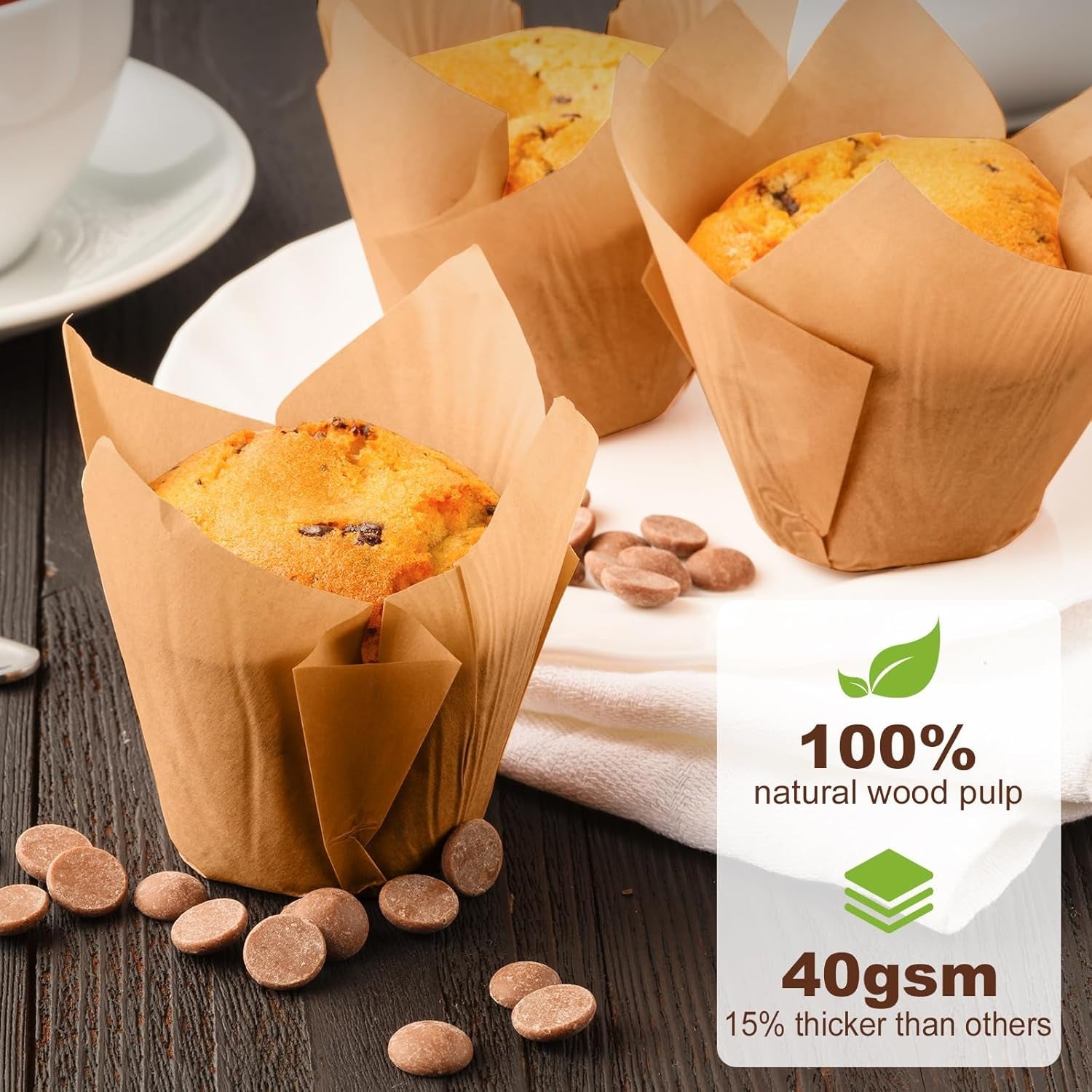 natural-tulip-cupcake-liners-for-baking-200-cups-unbleached-parchment-paper-muffin-liners-upgraded-standard-cupcake-wrappers-greaseproof-cup-cake-liner-easy-to-use-in-party-birthday-christmas