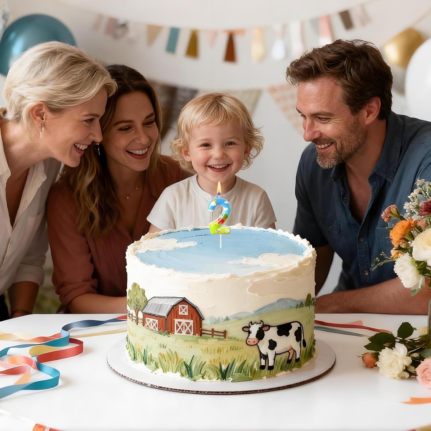 farm-theme-number-2-birthday-candle-barnyard-cake-topper-for-boys-girls-farm-party-cake-decoration