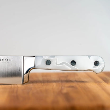 Premier Forged 8" Chef'S Knife, Hi-Carbon Stainless Steel Blade, Triple Riveted for Balance, Ideal for Dicing, Slicing & Chopping, Kitchen Knives - Walnut Handle5