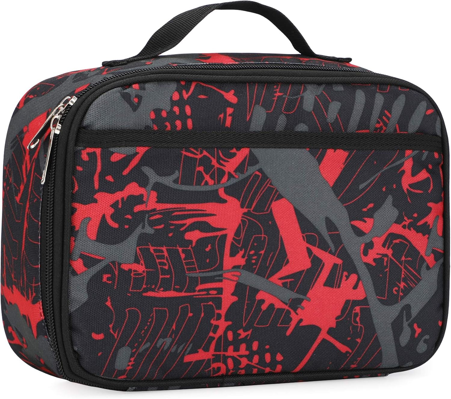 lunch-box-with-padded-liner-spacious-insulated-lunch-bag-durable-thermal-lunch-cooler-pack-with-strap-for-men-women-boys-girls-adults-school-sports-beach-picnic-work-camp-2-pocket