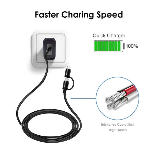 Portable Blender Fast Charger Charging Cable Cord Compatible with for Nebo Flashlight,Streamlight Flashlight, Popbabies,Supkitdin,Aoozi Portable Blender,Smoothie Blenders, Personal Size Blender & More4