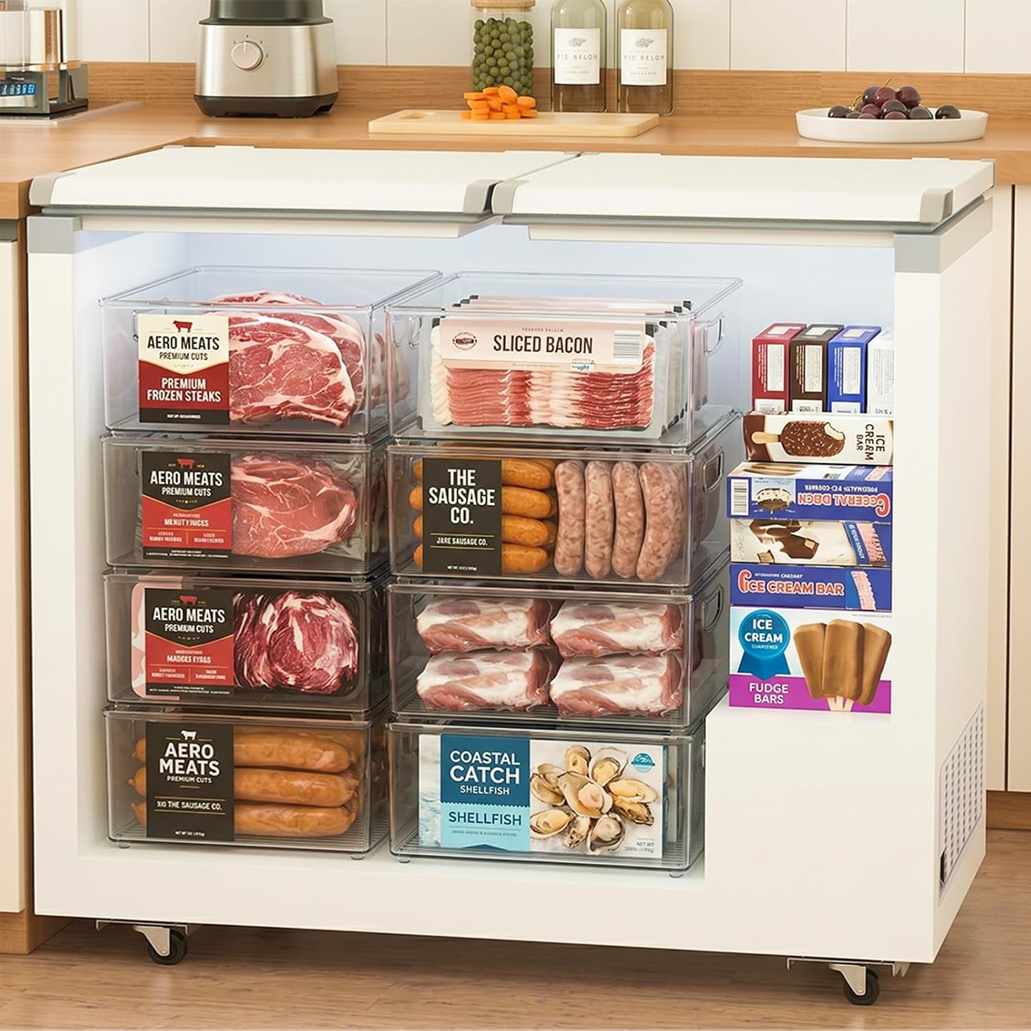 8-pack-freezer-organizer-bins-fridge-organizers-and-storage-stackable-refrigerator-organizers-bins-with-side-handles-clear-storage-bins-for-pantry-under-sink-kitchen-cabinet