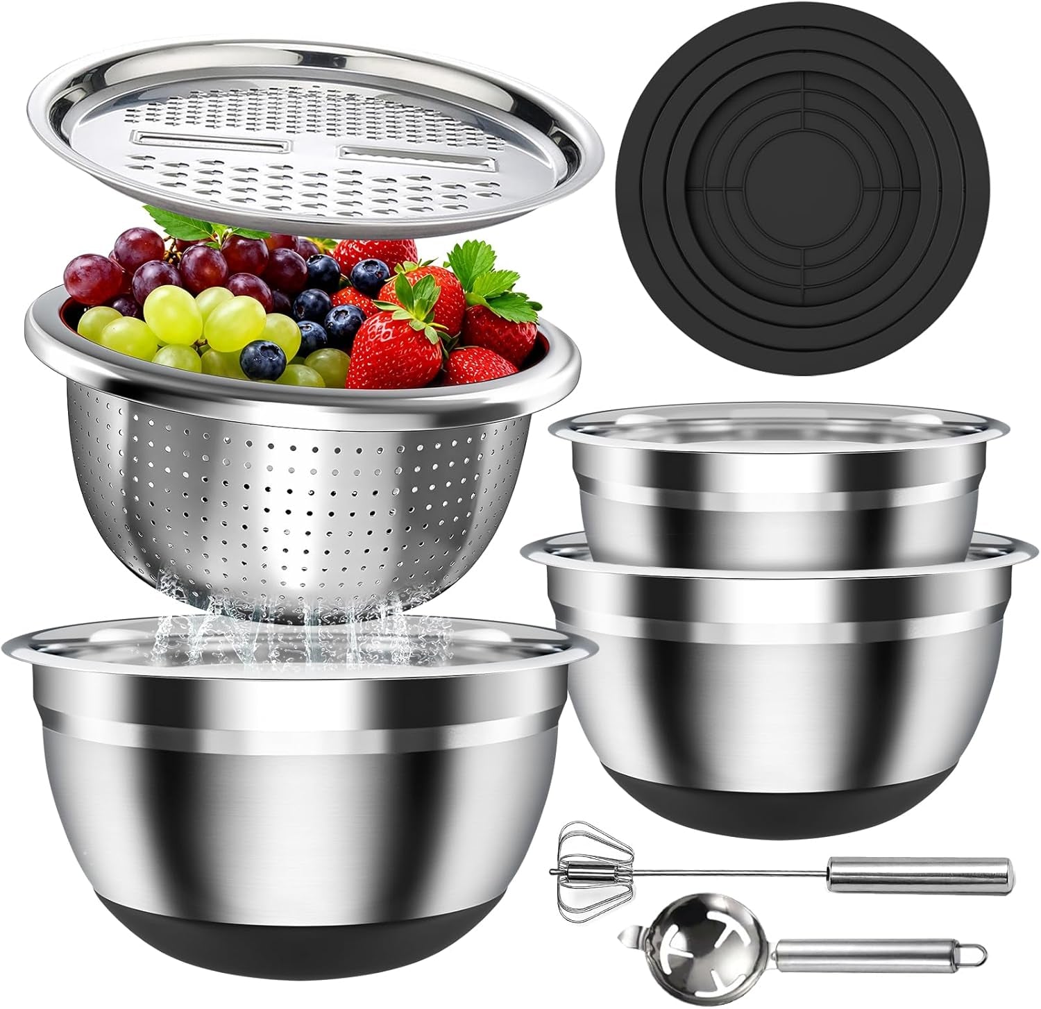 stainless-steel-mixing-bowls-set-with-lids-silicone-base-7-piece-set