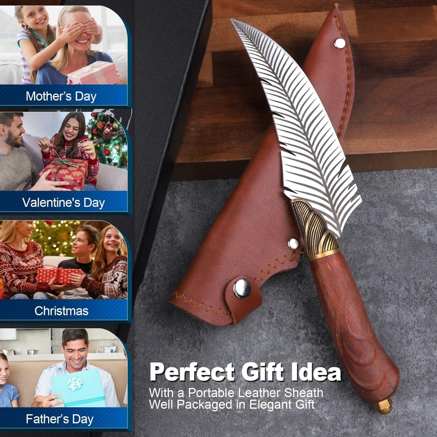 feather-viking-knife-gift-japanese-boning-knife