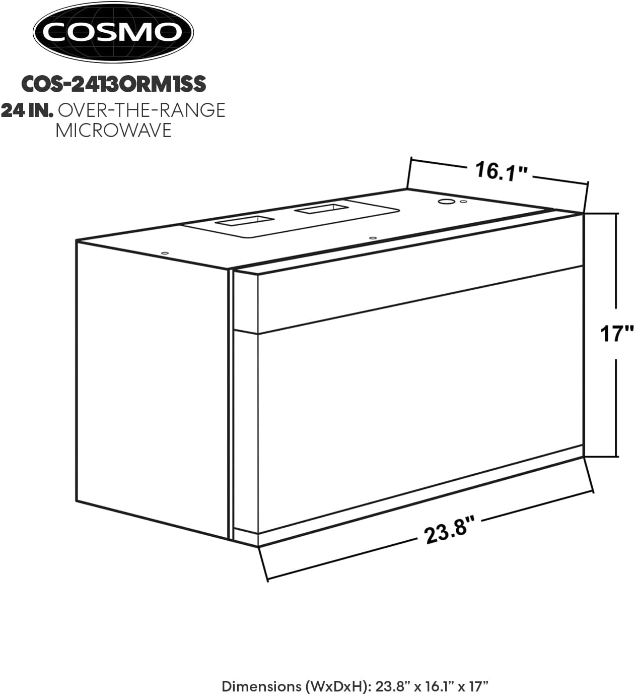 24-in-stellar-coll-1-3-cu-ft-over-the-range-microwave-vent-fan-stainless-cos-2413orm1ss-1000w-touch-presets-black-glass-sensor-cooking-automatic-defrost-led-light-child-safety-lock