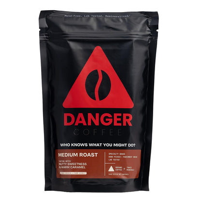 Ground Healthy Coffee by Dave Asprey | Medium Roast | 10.9 Oz | Remineralized with Humic and Fulvic Minerals, Mold Free & Lab Tested, Ground Healthy Coffee, 10.9 Ounce1