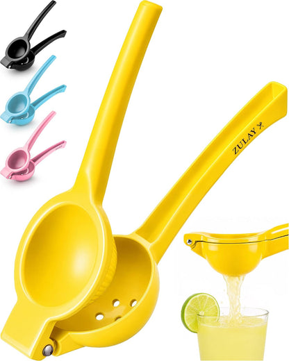 Metal Lemon Squeezer - Handheld Lemon Juicer Squeezer - Easy to Use Citrus Juicer - Manual Press for Extracting the Most Juice Possible - Extracts Every Last Drop1