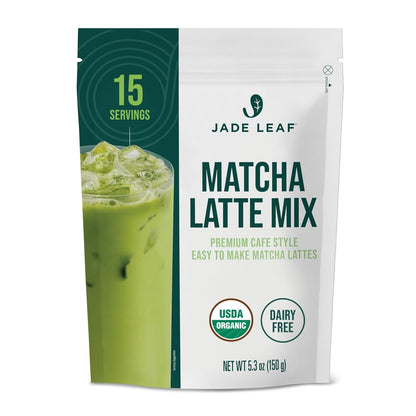 Latte Mix, Original, 150G / 5.3Oz | Sift-Free Matcha Powder for Lattes - Lightly Sweet Matcha Green Tea Powder W/ Unrefined Cane Sugar - Easy to Make1