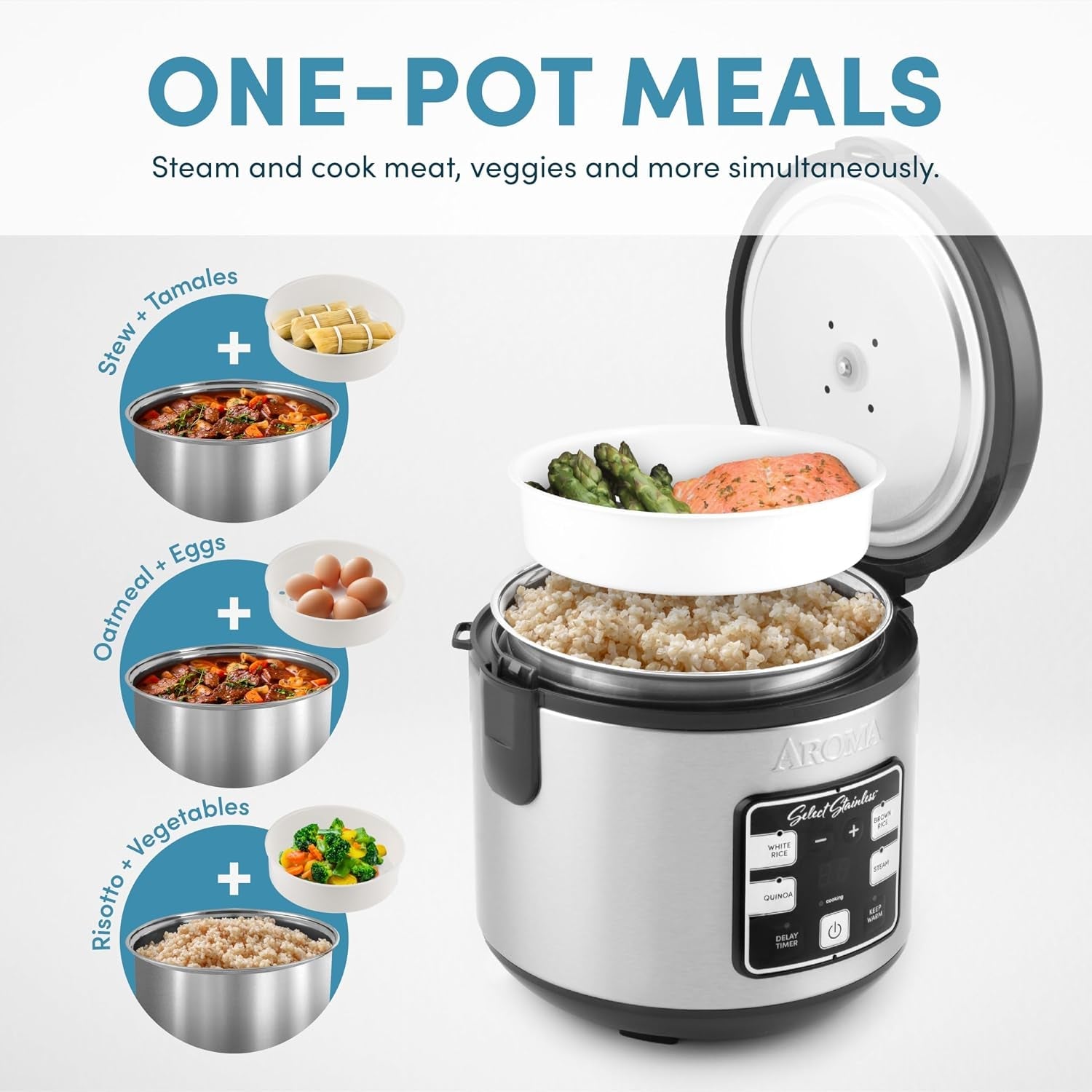 ®-select-stainless®-rice-cooker-4-cup-uncooked-8-cup-cooked-2-qt-stainless-steel-inner-pot-multicooker-steamer-stainless-steel-arc-914sbds